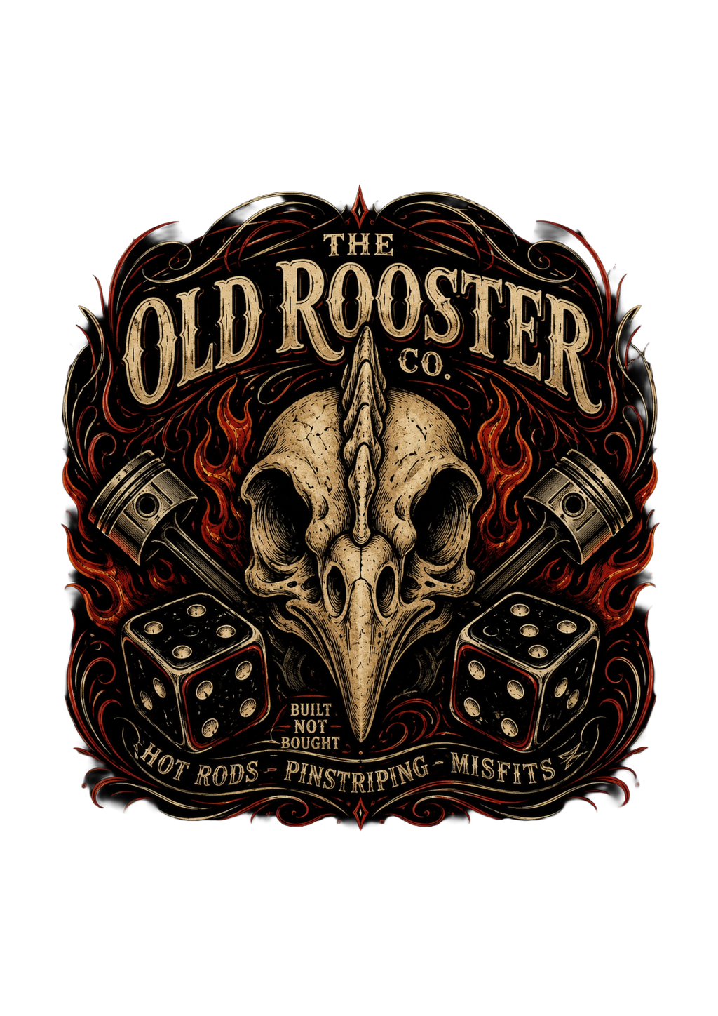 Old Rooster Co. Logo Tee