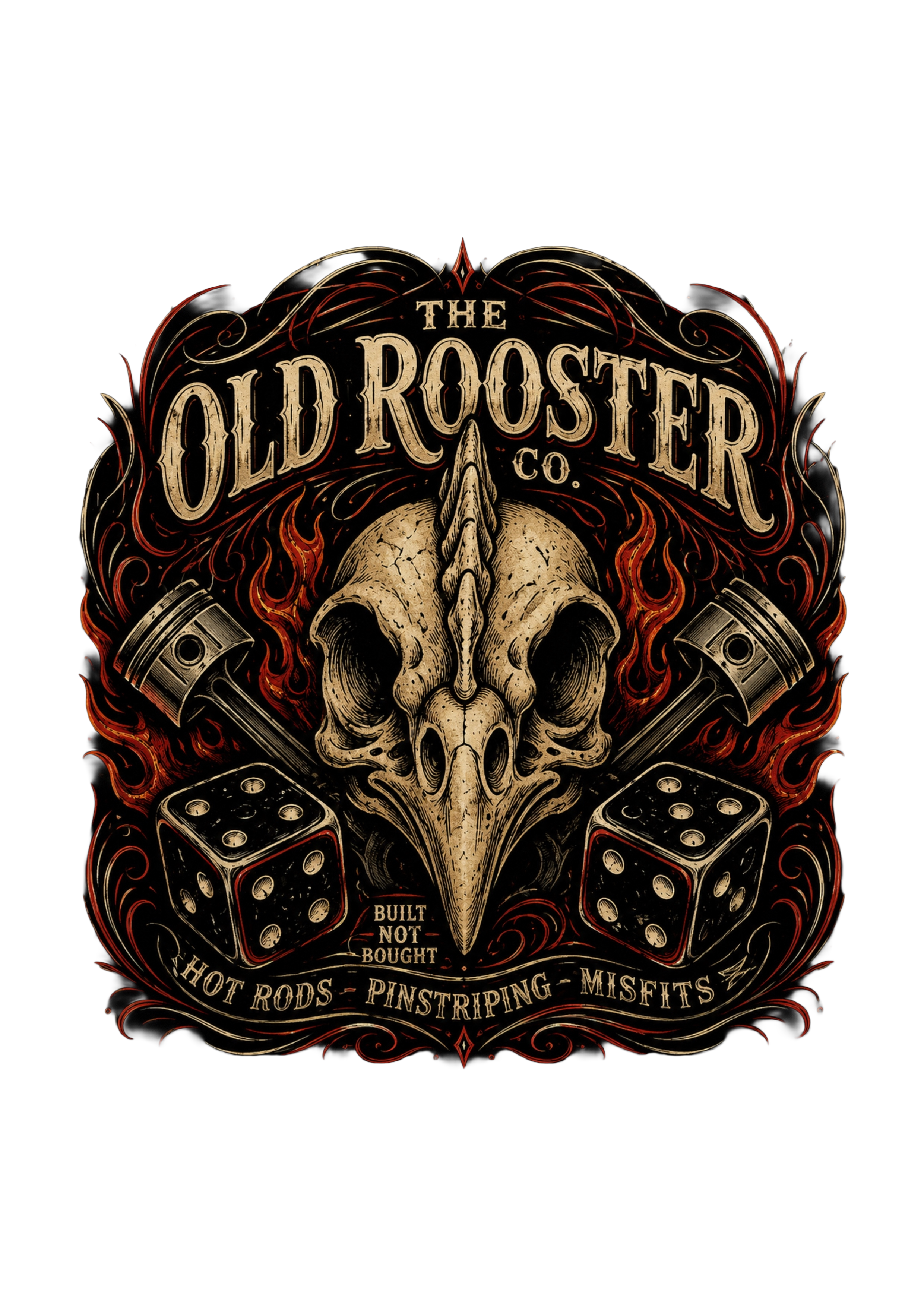 Old Rooster Co. Logo Tee