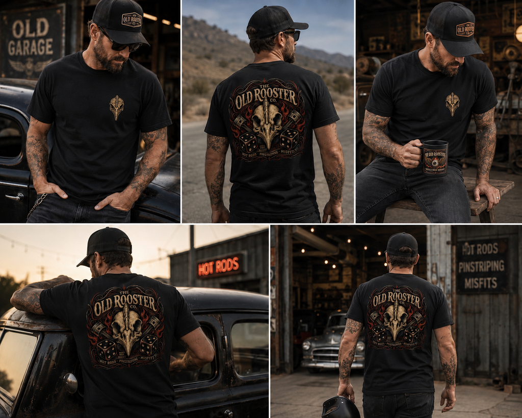 Old Rooster Co. Logo Tee