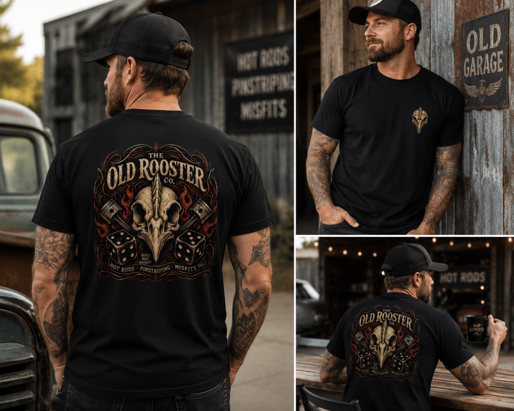 Old Rooster Co. Logo Tee