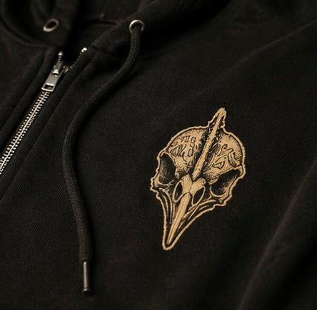 Old Rooster Co. Logo Zip Hoodie
