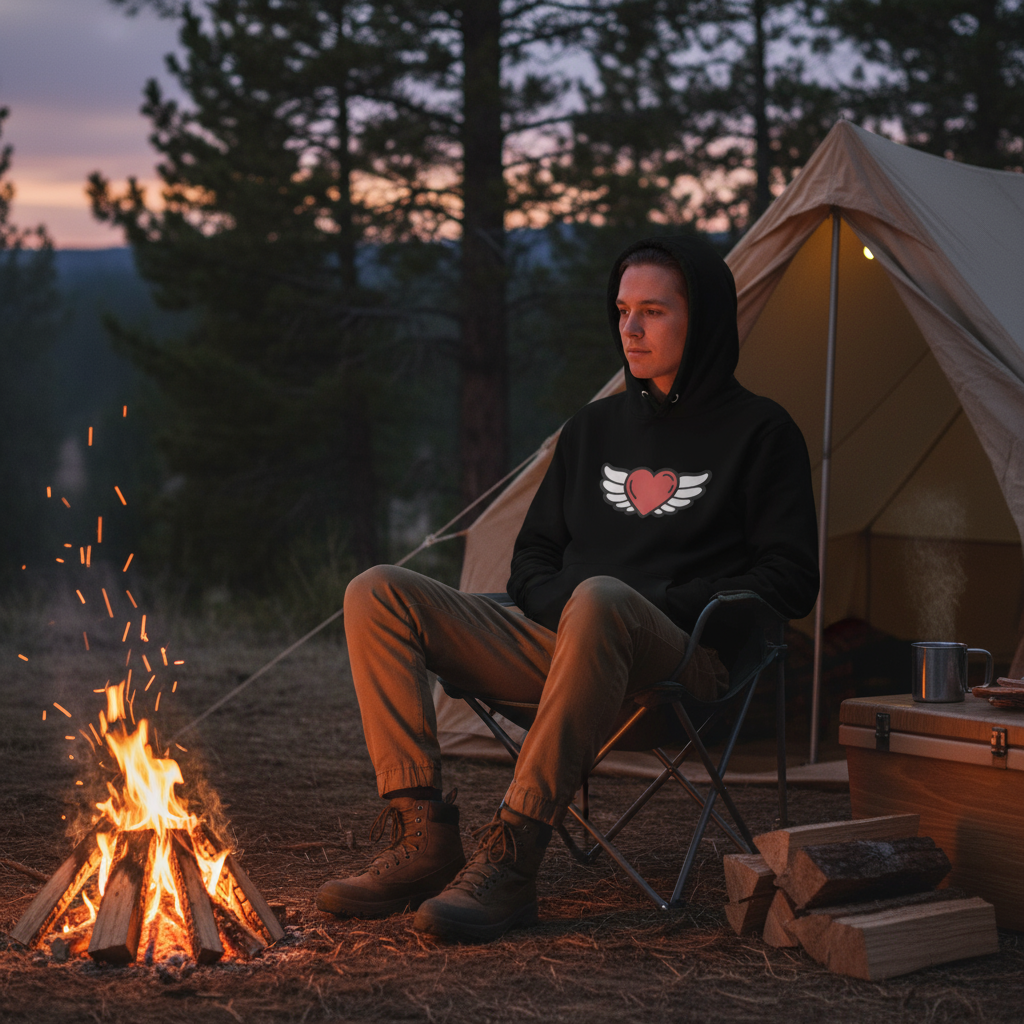 Campfire Lifestyle Mockup