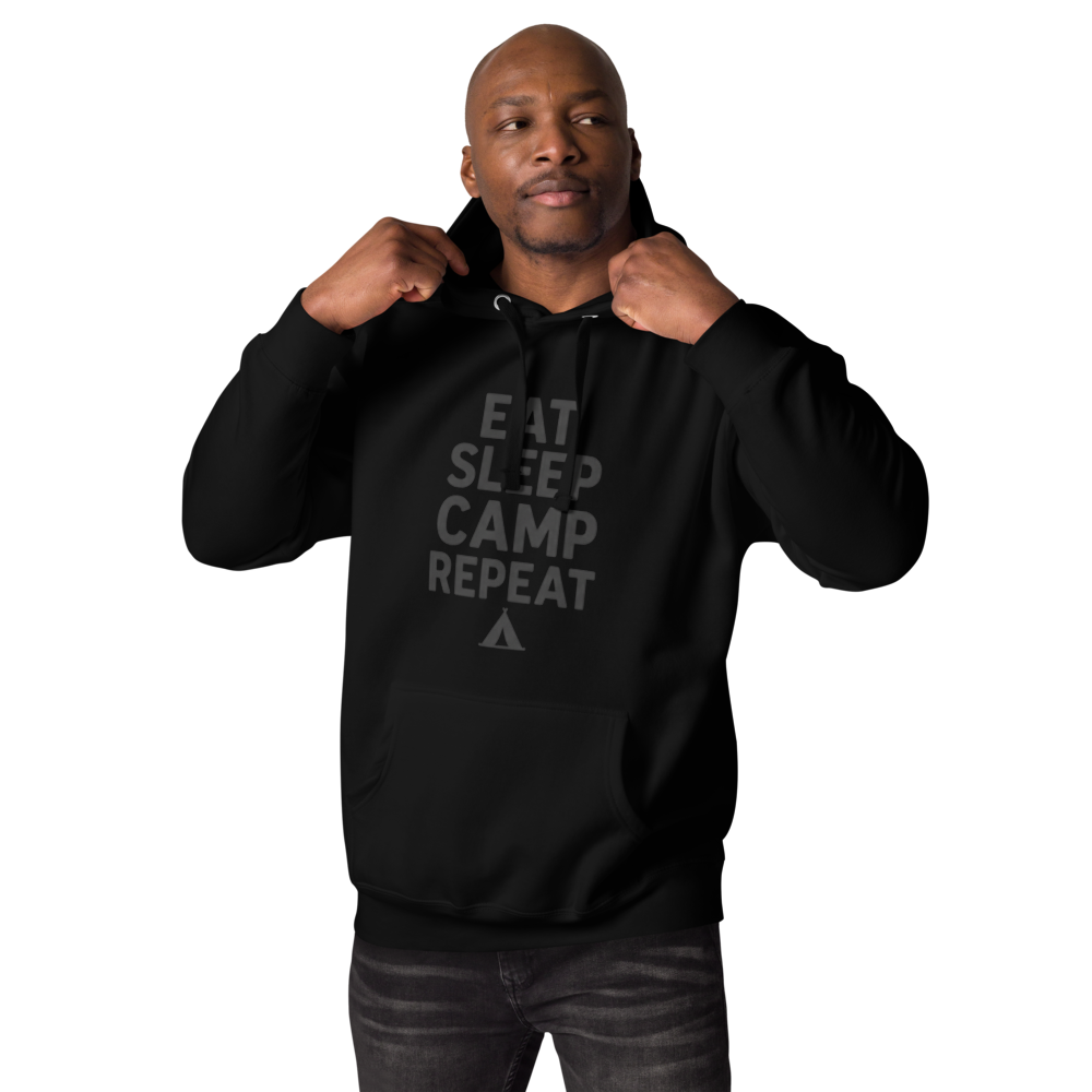 Eat Sleep Camp Repeat Unisex Hoodie