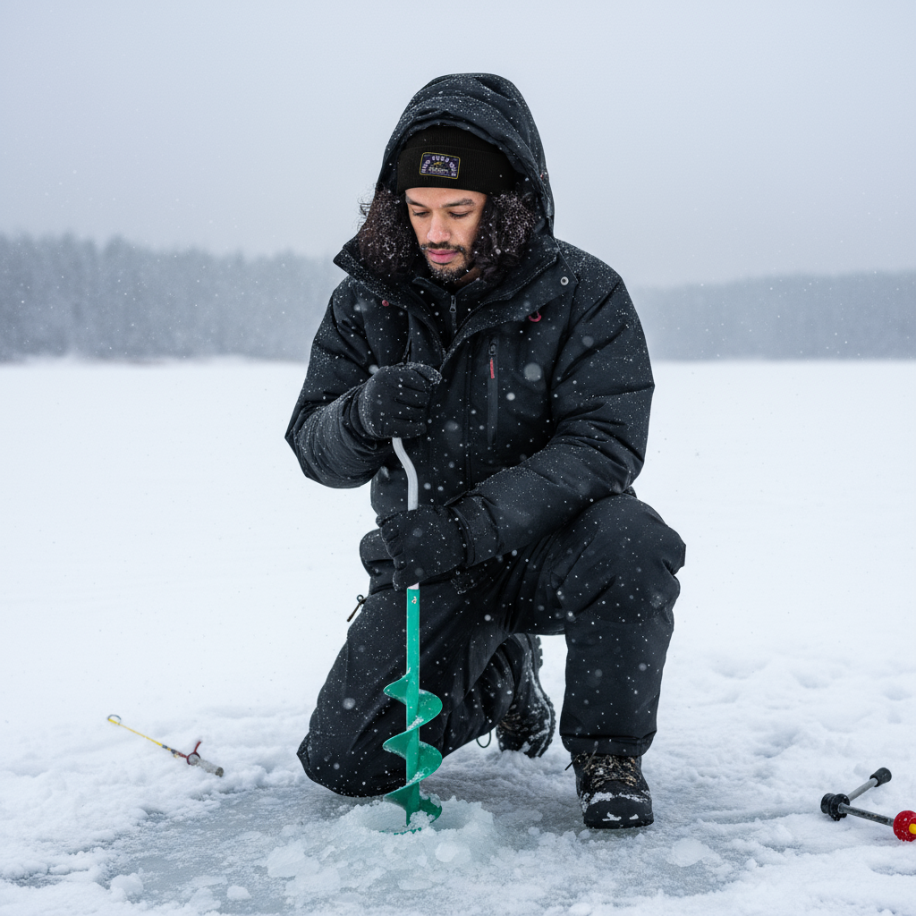 Cuffed Beanie - Ice Fishing