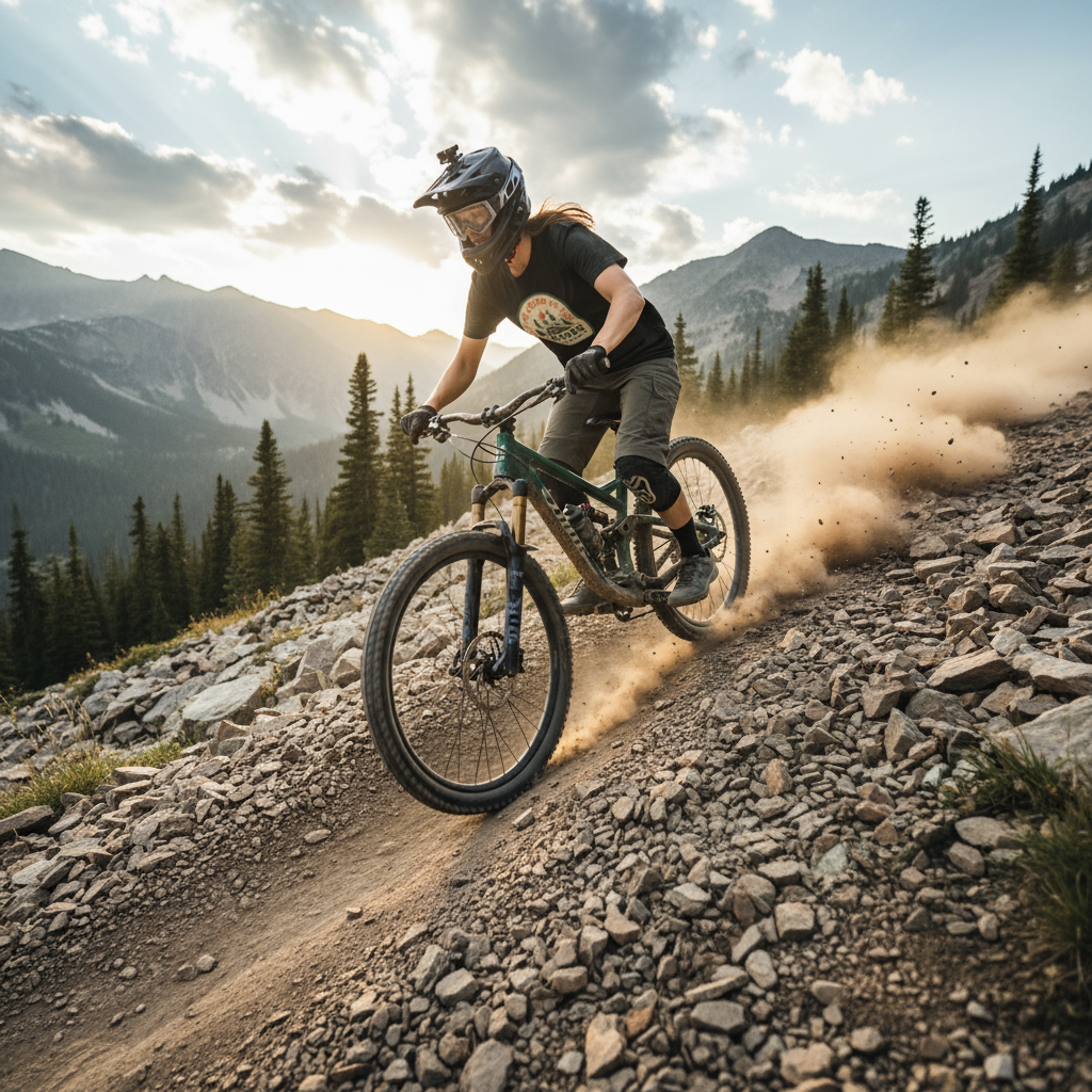 Life is Good Tee - Mountain Biking