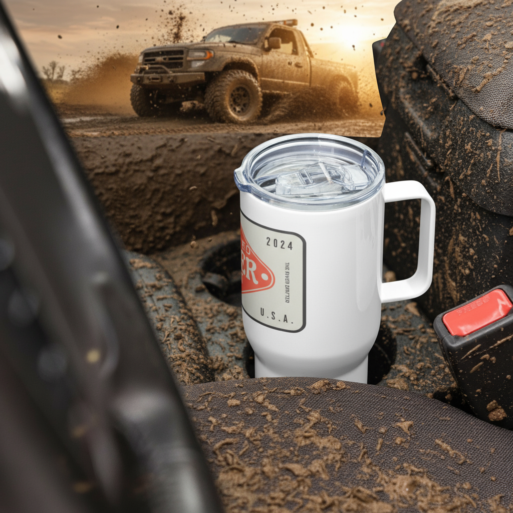 River Rat Travel Mug - Off-Road Truck