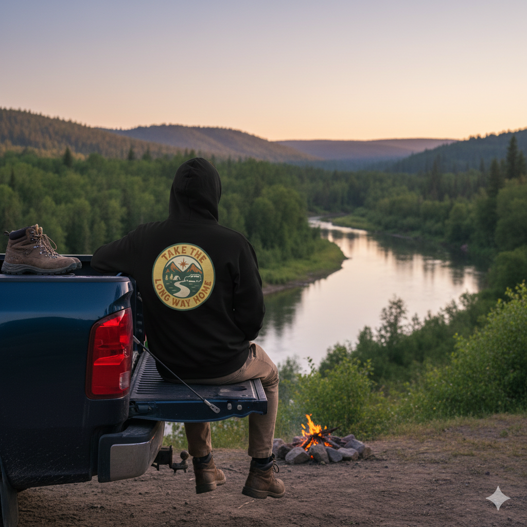 Take the long way home Unisex Hoodie