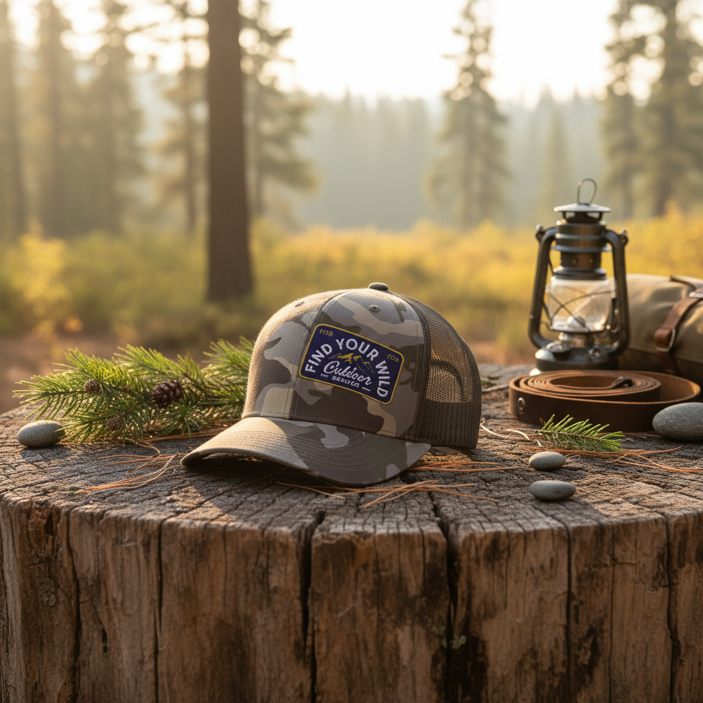 Wilderness lifestyle mockup
